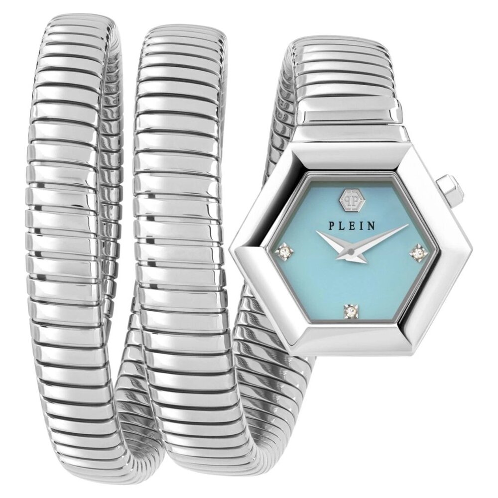 Philipp Plein Womens Stainless Steel 28mm Bracelet Fashion Watch